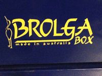 Blue Brolga Logo